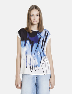 Футболка женская Gerry Weber 371364-16133-9702 белая 36