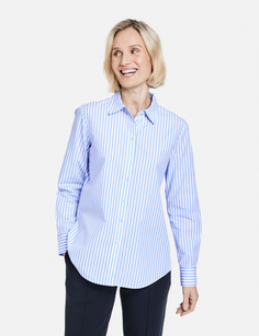 Рубашка женская Gerry Weber 860004-66421-9087 голубая 36