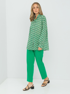 Рубашка женская Gerry Weber 860009-66428-5058 зеленая 44