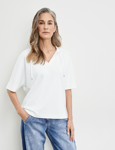 Футболка женская Gerry Weber 870056-44039-99700 белая 40