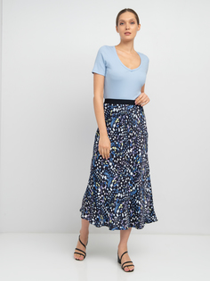 Футболка женская Gerry Weber 170218-35023-80924 голубая 36