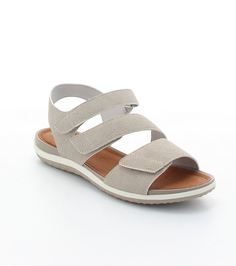 Сандалии женские GEOX D35R6A000EKC5004 серые 38 EU