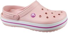 Сабо унисекс Crocs Crocband 11016-6MB розовые M9 US