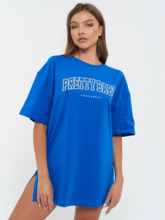 Футболка женская Little Secret uz300188 синяя One Size