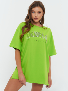 Футболка женская Little Secret uz300187 зеленая One Size