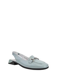 Лоферы женские Milana 2211892 голубые 36 RU