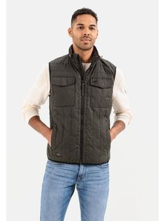 Утепленный жилет мужской Camel Active 460370-1O65 хаки L