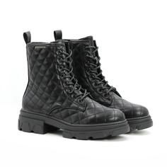 Ботинки женские BULLBOXER 267507F6S_BLCK черные 39 EU