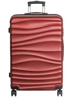 Чемодан унисекс FUSION FTS-1006 burgundy, 76x49x30 см