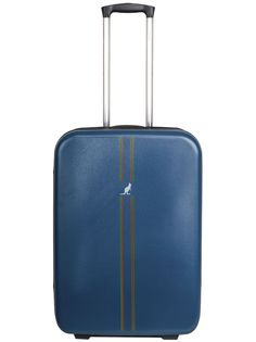 Чемодан унисекс FUSION FTS-1004 blue, 56x38x22 см