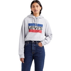 Худи женское Levis 18487-0059 серое XL Levis®
