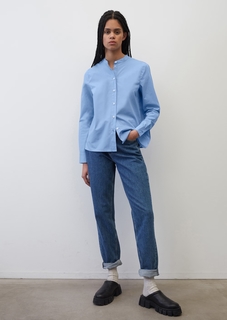 Блузка Marc O’Polo Denim женская, 342110542127, размер XS, голубая