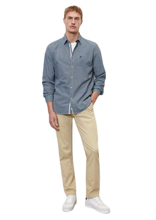 Рубашка Marc O’Polo мужская, B21739242458, размер M, синяя