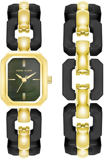 Наручные часы женские Anne Klein 4078BKST золотистые/черные