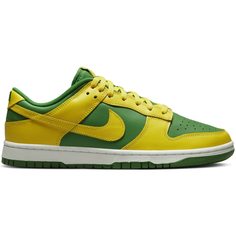 Кеды мужские Nike DUNK LOW RETRO BTTYS желтые 43 EU