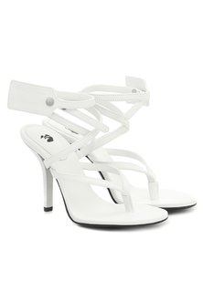 Босоножки женские OFF-WHITE 115451 белые 37 EU