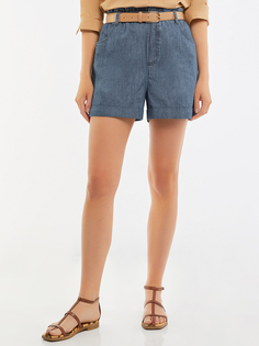 Шорты женские oodji 12807107 синие 26