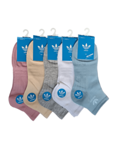 Комплект носков женских Adidas F-A6025-3 разноцветных 37-41