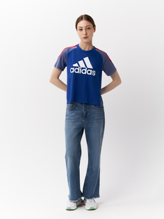 Футболка женская Adidas H24162 синяя M