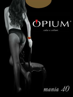 Колготки женские Opium Mania40bronzo2 коричневые 2