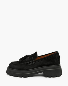 Лоферы женские Mascotte 233-210911 черные 39 RU