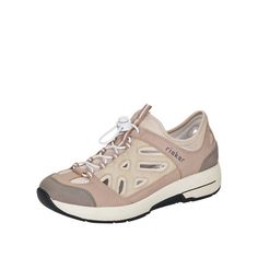 Полуботинки женские Rieker N8460/60 бежевые 37 RU