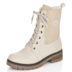 Ботинки женские Rieker 70730/60 бежевые 38 RU