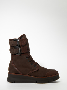 Ботинки Geox для женщин, каштановый, коричневый, 35, D849ZD0LT43, 1 пара