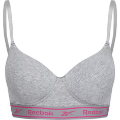 Бюстгалтер Reebok для женщин, U4_F9790_RBK, серый, M