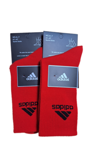 Носки мужские Adidas A-7_2_M-(R) красные 41-47