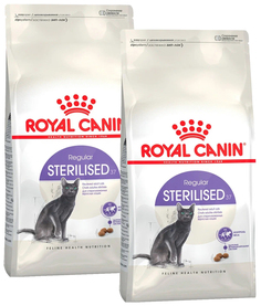 Сухой корм для кошек и котов Royal Canin Sterilised 37, 2 шт по 2 кг