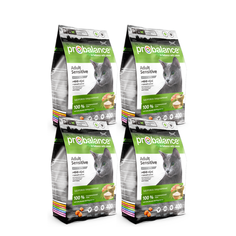 Сухой корм для кошек Probalance Sensitive, чувствительное пищеварение 4 шт. 400 гр.