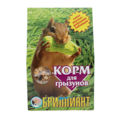 Сухой корм для грызунов Бриллиант с фруктами 0,35 кг