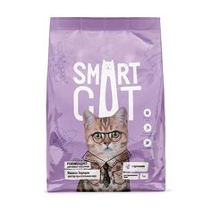 Сухой корм для кошек SmartCat, для стерилизованных, кролик, 5 кг