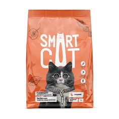 Сухой корм для кошек SmartCat с индейкой, 5 кг