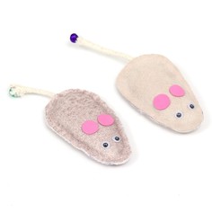 Игрушка для кошек "Мышь" 7,5 см, микс цветов No Brand