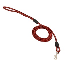 Пижон Поводок круглый "Рябь", 120 х 0,6 см, красно-чёрный