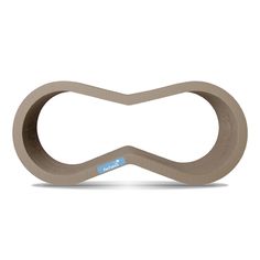 Когтеточка - лежанка для кошек Petfabric, картонная, коричневая, 71х31х22 см