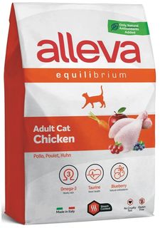 Сухой корм для кошек Alleva Equilibrium Sensitive, утка, 1.5кг