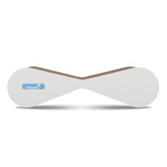 Когтеточка - лежанка для кошек Petfabric, картонная, белая, 54х14х22 см