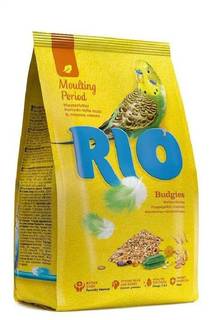 Корм для волнистых попугаев RIO, в период линьки, 1 кг