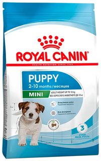 Сухой корм для собак ROYAL CANIN Mini Puppy для мелких пород птица и злаки 0,8 кг