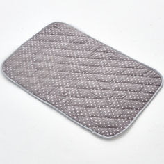 Пеленка для домашних животных Muzzle многоразовая, серый, абсорбирующая ткань, 60х40 см