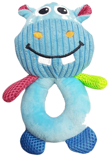 Игрушка для животных Ripoma Звери с кольцом голубой