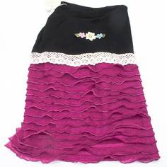 Платье для собак трикотажное размер серо-розовое 18 46 см No Brand