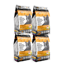 Сухой корм для кошек Probalance Immuno, с курицей и индейкой 4 шт. по 400 гр.