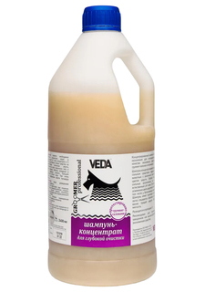 Шампунь-концентрат Veda Groomer Professional для глубокой очистки, 2,4 л