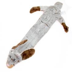 Игрушка для собак Чистый котик Осел мягкая бежевая 57 см