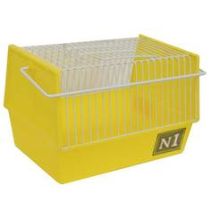 Переноска для грызунов N1 клетка 21,5х15,5х14,5 см желтая