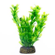 Растение для аквариума Тритон 1678 зеленое 16 см